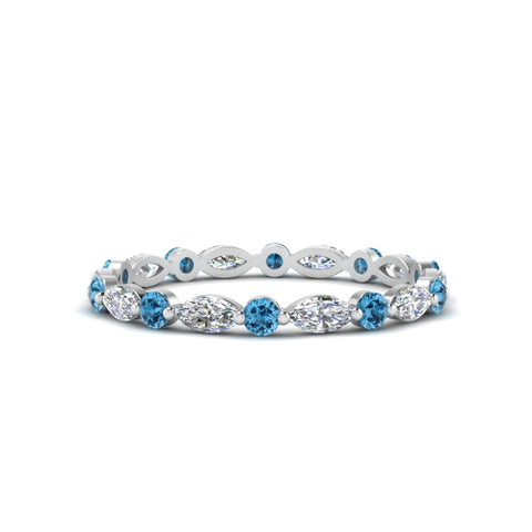 thin-marquise-and-round-eternity-wedding-band-with-blue-topaz-in-white-gold-FDEWB9403GICBLTO-NL-WG