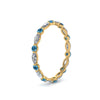 Load image into Gallery viewer, thin-marquise-and-round-eternity-wedding-band-with-blue-topaz-in-yellow-gold-FDEWB9403GICBLTOANGLE2-NL-YG