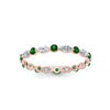 Load image into Gallery viewer, thin-marquise-and-round-eternity-wedding-band-with-emerald-in-rose-gold-FDEWB9403GEMGRANGLE5-NL-RG