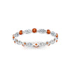 Load image into Gallery viewer, thin-marquise-and-round-eternity-wedding-band-with-orange-sapphire-in-white-gold-FDEWB9403GSAORANGLE5-NL-WG
