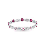 Load image into Gallery viewer, thin-marquise-and-round-eternity-wedding-band-with-pink-sapphire-in-white-gold-FDEWB9403GSADRPIANGLE5-NL-WG
