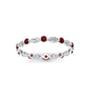 Load image into Gallery viewer, thin-marquise-and-round-eternity-wedding-band-with-ruby-in-white-gold-FDEWB9403GRUDRANGLE5-NL-WG