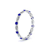 Load image into Gallery viewer, thin-marquise-and-round-eternity-wedding-band-with-sapphire-in-white-gold-FDEWB9403GSABLANGLE2-NL-WG