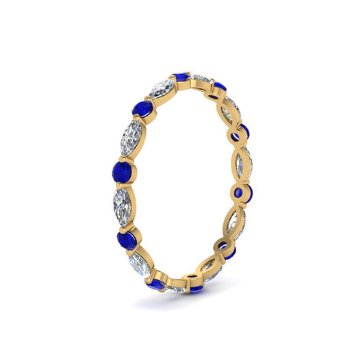 thin-marquise-and-round-eternity-wedding-band-with-sapphire-in-yellow-gold-FDEWB9403GSABLANGLE2-NL-YG