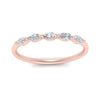 Load image into Gallery viewer, thin-marquise-diamond-wedding-band-in-rose-gold-FD9346-NL-RG