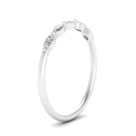 Load image into Gallery viewer, thin-marquise-diamond-wedding-band-in-white-gold-FD9346-NL-WG
