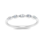 Load image into Gallery viewer, thin-marquise-diamond-wedding-band-in-white-gold-FD9346-NL-WG
