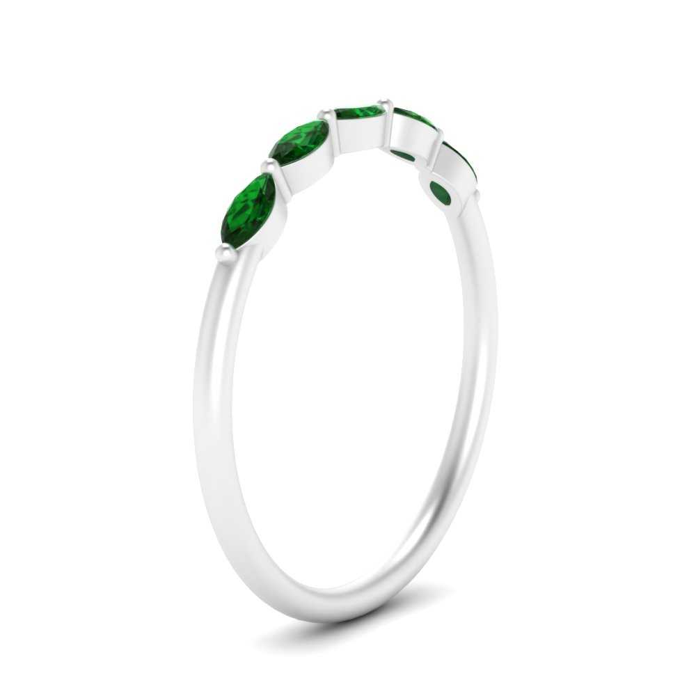 thin-marquise-emerald-wedding-band-in-white-gold-FD9346GEMGR-NL-WG