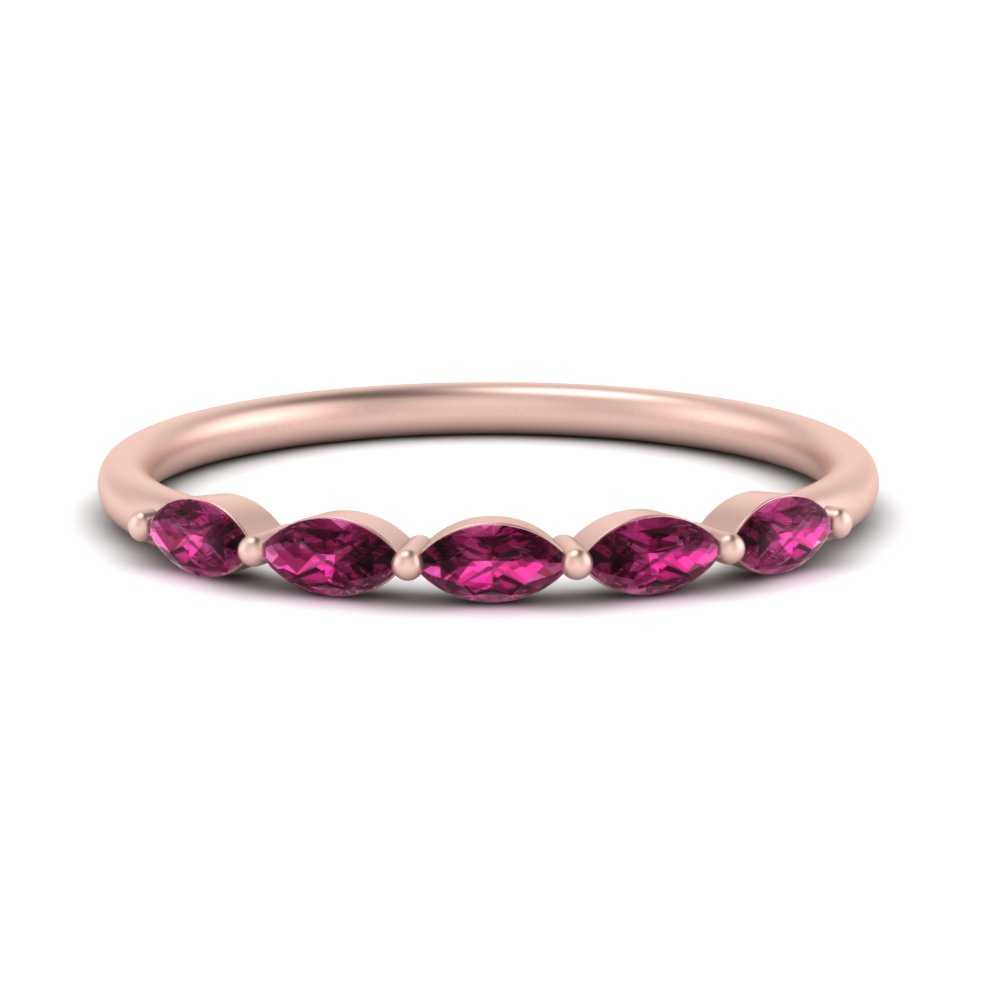 thin-marquise-pink-sapphire-wedding-band-in-rose-gold-FD9346GSADRPI-NL-RG