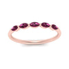 Load image into Gallery viewer, thin-marquise-pink-sapphire-wedding-band-in-rose-gold-FD9346GSADRPI-NL-RG