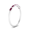 Load image into Gallery viewer, thin-marquise-pink-sapphire-wedding-band-in-white-gold-FD9346GSADRPI-NL-WG