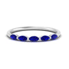 Load image into Gallery viewer, thin-marquise-sapphire-wedding-band-in-white-gold-FD9346GSABL-NL-WG