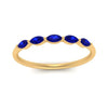 Load image into Gallery viewer, thin-marquise-sapphire-wedding-band-in-yellow-gold-FD9346GSABL-NL-YG