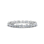 Load image into Gallery viewer, thin-marquise-stackable-wedding-band-in-white-gold-FDEWB9403-NL-WG.jpg
