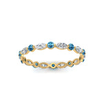 Load image into Gallery viewer, thin-marquise-stackable-wedding-band-with-blue-topaz-in-yellow-gold-FDEWB9403GICBLTO-NL-YG.jpg
