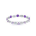 Load image into Gallery viewer, thin-marquise-stackable-wedding-band-with-purple-topaz-in-white-gold-FDEWB9403GVITO-NL-WG.jpg
