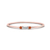 Load image into Gallery viewer, Stackable Thin Baguette Ring
