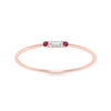 Load image into Gallery viewer, Stackable Thin Baguette Ring