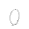Thumbnail 18 - Thin Princess Cut Mens Band Ring