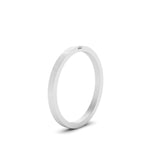 Load image into Gallery viewer, Thin Princess Cut Mens Band Ring
