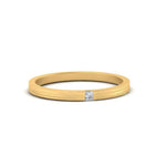 Load image into Gallery viewer, Thin Princess Cut Mens Band Ring
