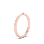 Load image into Gallery viewer, Thin Princess Cut Mens Band Ring
