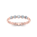 Load image into Gallery viewer, thin-round-diamond-stack-band-in-rose-gold-FD9548B-NL-RG.jpg
