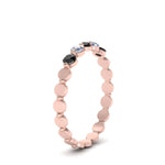 Load image into Gallery viewer, thin-round-stack-band-with-black-diamond-in-rose-gold-FD9548BGBLACK-NL-RG.jpg
