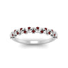 Load image into Gallery viewer, thin-ruby-vintage-wedding-band-in-white-gold-FD123703BGRUDR-NL-WG-GS