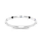 Load image into Gallery viewer, thin-space-out-stackable-band-with-black-diamond-in-white-gold-FDEWB9437RORGBLACKANGLE5-NL-WG
