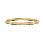 Load image into Gallery viewer, thin-space-out-stackable-diamond-band-in-yellow-gold-FDEWB9437ROR-NL-YG
