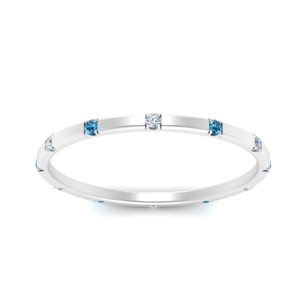 thin-space-out-stackable-diamond-band-with-blue-topaz-in-white-gold-FDEWB9437RORGICBLTOANGLE5-NL-WG