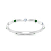 Load image into Gallery viewer, thin-space-out-stackable-diamond-band-with-emerald-in-white-gold-FDEWB9437RORGEMGRANGLE5-NL-WG