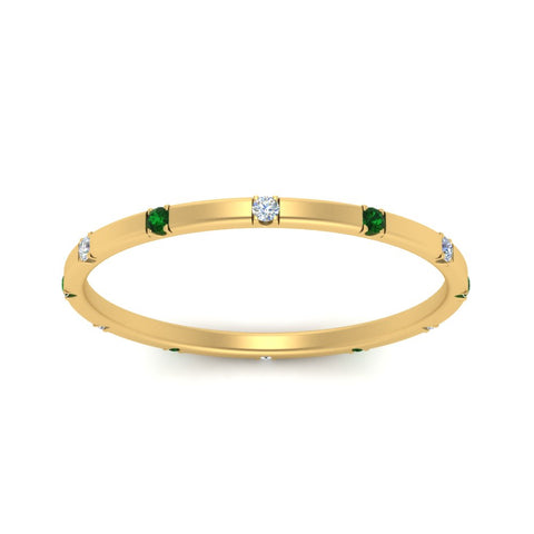 thin-space-out-stackable-diamond-band-with-emerald-in-yellow-gold-FDEWB9437RORGEMGRANGLE5-NL-YG
