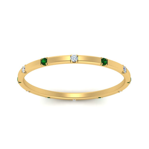 thin-space-out-stackable-diamond-band-with-emerald-in-yellow-gold-FDEWB9437RORGEMGRANGLE5-NL-YG