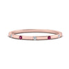 Load image into Gallery viewer, thin-space-out-stackable-diamond-band-with-pink-sapphire-in-rose-gold-FDEWB9437RORGSADRPI-NL-RG