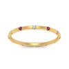 Load image into Gallery viewer, thin-space-out-stackable-diamond-band-with-pink-sapphire-in-yellow-gold-FDEWB9437RORGSADRPIANGLE5-NL-YG