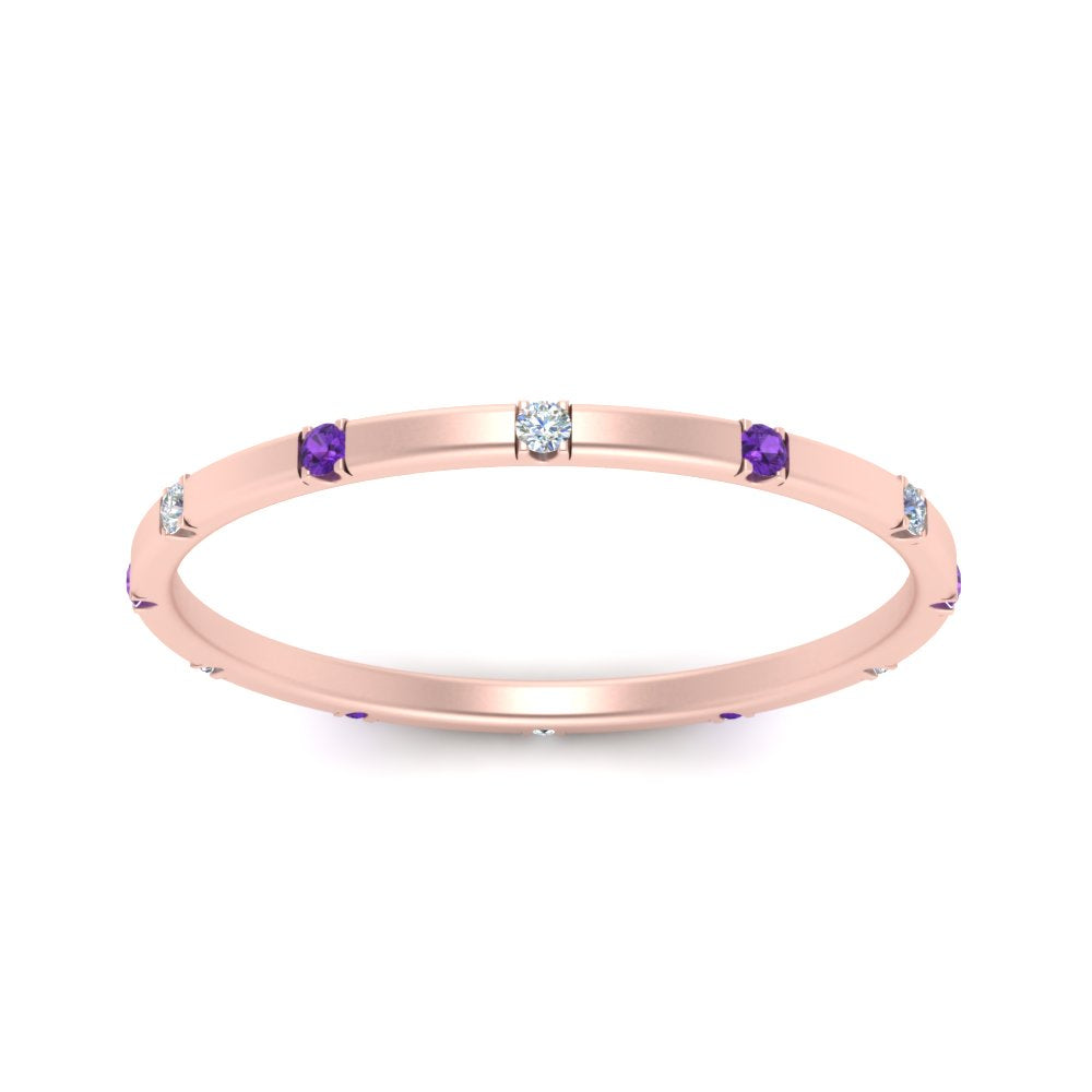 thin-space-out-stackable-diamond-band-with-purple-topaz-in-rose-gold-FDEWB9437RORGVITOANGLE5-NL-RG