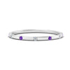 Load image into Gallery viewer, thin-space-out-stackable-diamond-band-with-purple-topaz-in-white-gold-FDEWB9437RORGVITO-NL-WG