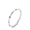 Load image into Gallery viewer, thin-space-out-stackable-diamond-band-with-purple-topaz-in-white-gold-FDEWB9437RORGVITOANGLE2-NL-WG