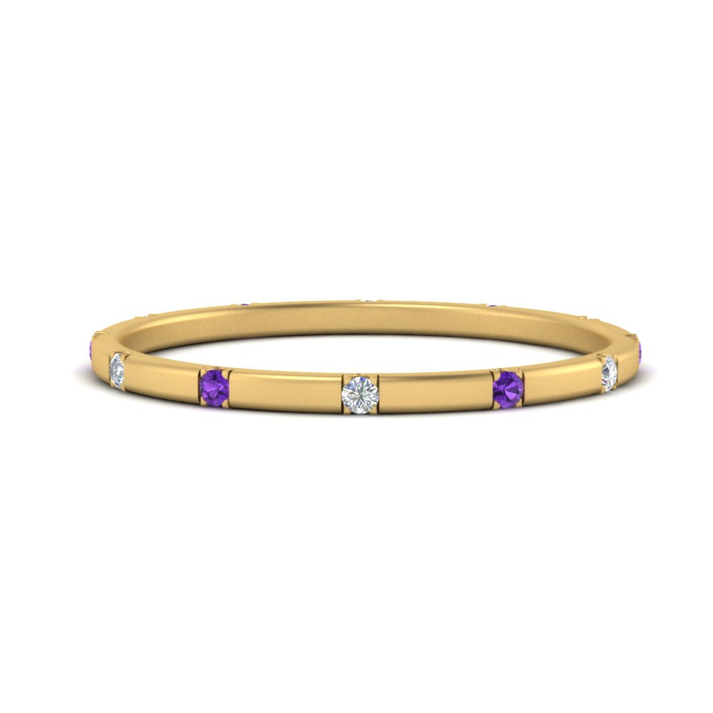 thin-space-out-stackable-diamond-band-with-purple-topaz-in-yellow-gold-FDEWB9437RORGVITO-NL-YG