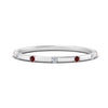 Load image into Gallery viewer, thin-space-out-stackable-diamond-band-with-ruby-in-white-gold-FDEWB9437RORGRUDR-NL-WG