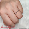 Load image into Gallery viewer, Thin Spaced Out Stack Wedding Band