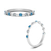 Load image into Gallery viewer, Thin Spaced Out Stack Wedding Band