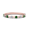 Load image into Gallery viewer, Thin Spaced Out Stack Wedding Band