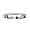 Load image into Gallery viewer, Thin Spaced Out Stack Wedding Band