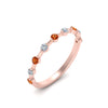 Load image into Gallery viewer, Thin Spaced Out Stack Wedding Band