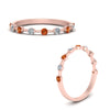 Load image into Gallery viewer, Thin Spaced Out Stack Wedding Band