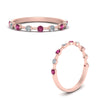 Load image into Gallery viewer, Thin Spaced Out Stack Wedding Band