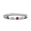 Load image into Gallery viewer, Thin Spaced Out Stack Wedding Band